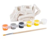 Creative Nickelodeon PAW PATROL DIY Painting Kit – Rubble's Excavator – Gift Idea – Grey/Multicolor