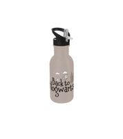 Harry Potter Trinkflasche „Hogwarts Express“ oder „Back to Hogwarts“ 500 ml Edelstahl Trinkflasche im magischen Design Rosa oder Grau