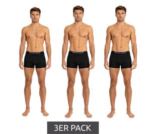 Tom Tailor Basic Boxer Shorts – Men's Cotton Underwear – 3-Pack (70162 6061) – Black