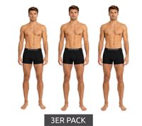 Tom Tailor Basic Boxer Shorts – Men's Cotton Underwear – 3-Pack (70162 6061) – Black
