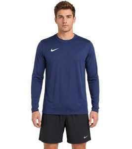 NIKE Trikot VII Herren Langarm-Shirt mit Dri-FIT-Technologie Fußball Sport-Shirt BV6706-410 Dunkelblau
