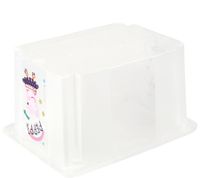keeeper Aufbewahrungsbox Karolina "Peppa Pig" mit Deckel Stapel-Box 15L Vorratsbox 9575388 Weiß/Transparent
