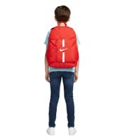 NIKE Academy Team Soccer Back Kinder Rucksack für Mädchen und Jungen Fußball-Tasche 22L Rot