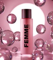 Lotion tonique antioxydante pour le visage FEMINIVES Femme Beauty à 10 % d'eau de thé vert, non testée sur les animaux, 237 ml, rose