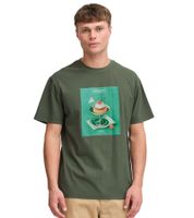 klassisches SOLID SDNong Herren T-Shirt mit Rundhals Shirt 21108418 Grün oder Schwarz