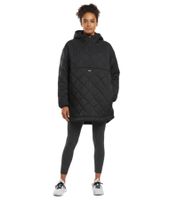 Moderne AIMN Oversized Quilted Anorak Damen Winterjacke im stilvollen Steppdesign für Alltag & Outdoor Schwarz