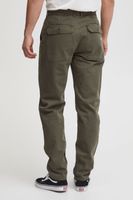 Pantalones de algodón con cremallera Classic BLEND para hombre, modelo 20715567, disponibles en marrón, azul o verde.