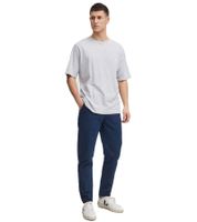 Pantalones de algodón con cremallera Classic BLEND para hombre, modelo 20715567, disponibles en marrón, azul o verde.