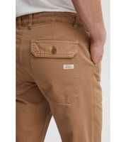 Pantalones de algodón con cremallera Classic BLEND para hombre, modelo 20715567, disponibles en marrón, azul o verde.