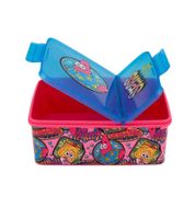 SpongeBob Schwammkopf Brotdose Brot-Aufbewahrungsbox ca. 1,4 Liter Lunchbox mit Patrick Star-Motiv in Rosa/Blau oder mit SpongeBob-Motiv Gelb
