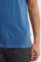 klassisches 11 PROJECT PRSit Herren T-Shirt mit Rundhals Shirt 20715957ME Hellblau, Dunkelblau oder Weiß