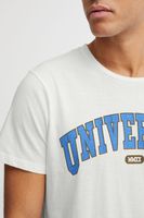 klassisches 11 PROJECT PRSit Herren T-Shirt mit Rundhals Shirt 20715957ME Hellblau, Dunkelblau oder Weiß