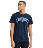 klassisches 11 PROJECT PRSit Herren T-Shirt mit Rundhals Shirt 20715957ME Hellblau, Dunkelblau oder Weiß