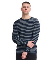 Pull BLEND BHAjlan pour homme, en maille fine, avec étiquette, référence 20717703, vert ou bleu