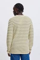Pull BLEND BHAjlan pour homme, en maille fine, avec étiquette, référence 20717703, vert ou bleu