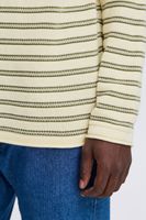 Pull BLEND BHAjlan pour homme, en maille fine, avec étiquette, référence 20717703, vert ou bleu