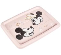 Caja de almacenamiento keeeper Karolina Peppa Pig, Paw Patrol, Stitch o Minnie Mouse con tapa, apilable, 15 L, transparente, azul o rosa