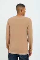 Pull BLEND classique pour homme, col rond, maille fine, réf. 20717260, noir, marron, bleu ou beige