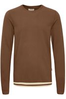 Pull BLEND classique pour homme, col rond, maille fine, réf. 20717260, noir, marron, bleu ou beige