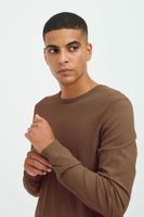 Pull BLEND classique pour homme, col rond, maille fine, réf. 20717260, noir, marron, bleu ou beige