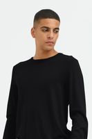 Pull BLEND classique pour homme, col rond, maille fine, réf. 20717260, noir, marron, bleu ou beige