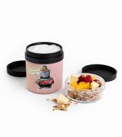 Boîte à lunch isotherme Harry Potter « Hogwarts Express » ou « Retour à Poudlard » 500 ml avec couvercle, rose ou grise, pour repas chauds et froids