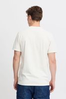 klassisches BLEND Herren T-Shirt mit Rundhals Shirt auch in großen Größen mit verschiedenen Prints 20717344 in Weiß