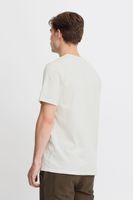 klassisches BLEND Herren T-Shirt mit Rundhals Shirt auch in großen Größen mit verschiedenen Prints 20717344 in Weiß