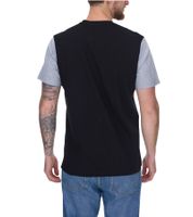 STAPLE Herren Baumwoll-Shirt mit Rücken- oder Frontprint T-Shirt Rundhals-Shirt Weiß, Schwarz oder Olivgrün