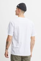 klassisches 11 PROJECT PREmil SS Herren T-Shirt mit Rundhals Shirt 21300995-ME Blau, Weiß oder Schwarz