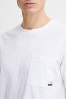 klassisches 11 PROJECT PREmil SS Herren T-Shirt mit Rundhals Shirt 21300995-ME Blau, Weiß oder Schwarz