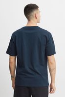 klassisches 11 PROJECT PREmil SS Herren T-Shirt mit Rundhals Shirt 21300995-ME Blau, Weiß oder Schwarz