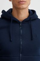 klassische 11 PROJECT PRAnnir Herren Sweatjacke mit Reißverschluss Jacke 20715241ME Grau, Schwarz oder Dunkelblau