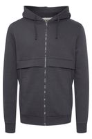 klassische 11 PROJECT PRAnnir Herren Sweatjacke mit Reißverschluss Jacke 20715241ME Grau, Schwarz oder Dunkelblau