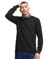 klassischer BLEND BHCerstan Herren Feinstrickpullover mit Rundhals Strickpullover 20716722ME Blau, Schwarz oder Grau