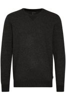 klassischer BLEND BHCerstan Herren Feinstrickpullover mit Rundhals Strickpullover 20716722ME Blau, Schwarz oder Grau