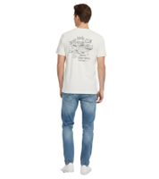 klassisches BLEND BHViggo Herren T-Shirt mit Rundhals Shirt 20718780-110602 Weiß