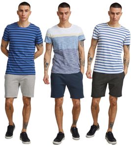 klassische 11 PROJECT PREjvind Herren Sweatshorts mit Kordelzug Shorts 20714447ME in Blau, Weiß oder Schwarz