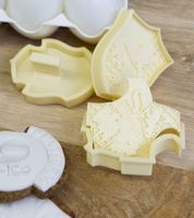 18-Piece Harry Potter Cookie & Fondant Cutter Set – 6 Different Motifs – Fan Merchandise – Beige