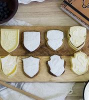 18-Piece Harry Potter Cookie & Fondant Cutter Set – 6 Different Motifs – Fan Merchandise – Beige