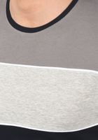 klassisches SOLID SDCody Herren T-Shirt mit Rundhals Shirt 21300032ME in Blau oder Grau