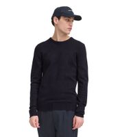 Classic CASUAL FRIDAY CFHeine Men's Chunky-Knit Sweater with Label Detail (Style 20505605) in Blue, Black, Beige, or Grey