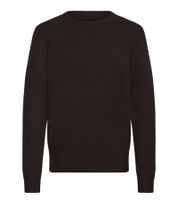 Classic CASUAL FRIDAY CFHeine Men's Chunky-Knit Sweater with Label Detail (Style 20505605) in Blue, Black, Beige, or Grey
