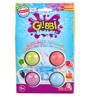 Glibbi Simba Kids' Bath Fun Gift Box with 11 Bath Bombs, Bath Brush & Surprise Figures – Colorful Gift Idea for Children Up to 7 Years Old!