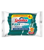 Spontex Household Sponge Starter Box: Pot Scrubbers & Cellulose Sponge Cloths – 48 Sponges for Kitchen, Sink & Home