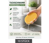 Spontex Household Sponge Starter Box: Pot Scrubbers & Cellulose Sponge Cloths – 48 Sponges for Kitchen, Sink & Home