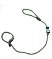 Pack de 2 correas 3 en 1 de Company of Animals para perros que tiran con fuerza. Correa corta, correa de recuperación, 170 cm, verde.