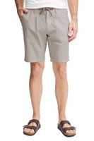 klassische FQ1924 FQHenry Herren Leinenshorts mit Reißverschluss Shorts 21900626 in Beige oder Grau