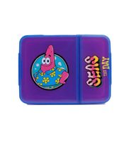 2-Pack SpongeBob SquarePants Lunch Box / Food Storage Container – Approx. 1.4 Liters – Featuring Patrick Star Design (Pink/Blue) or SpongeBob Design (Yellow)