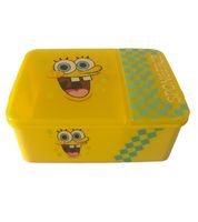 2-Pack SpongeBob SquarePants Lunch Box / Food Storage Container – Approx. 1.4 Liters – Featuring Patrick Star Design (Pink/Blue) or SpongeBob Design (Yellow)